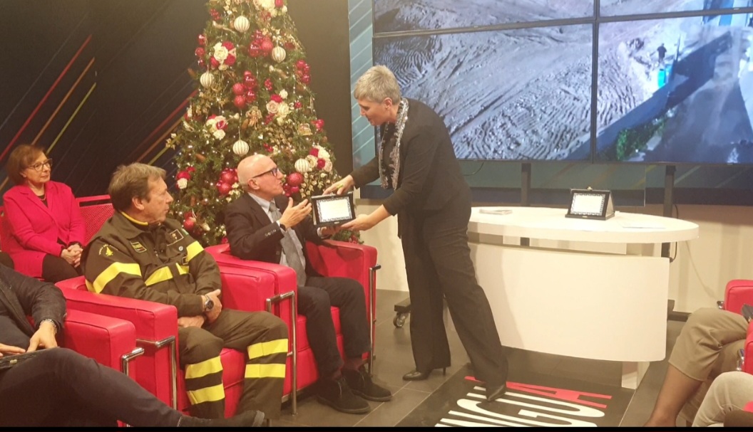 La Struttura Commissariale tra i premiati dell’emittente tv Tcf