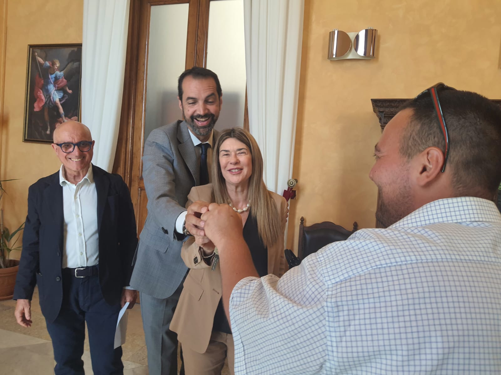 Rione Taormina: consegnate le chiavi dei nuovi alloggi a 13 famiglie FOTO e VIDEO