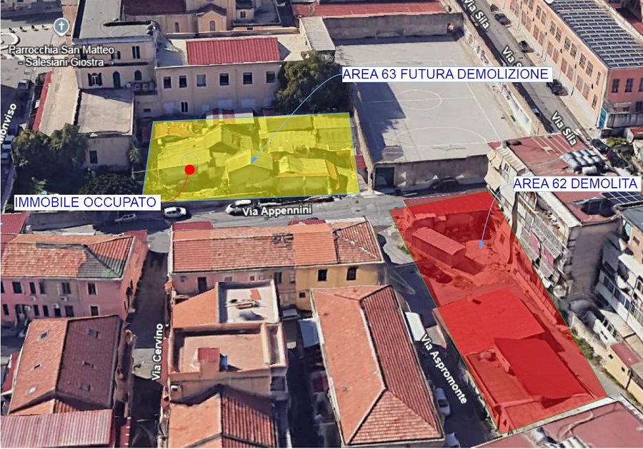Ha una nuova casa ma non lascia la baracca: il sub commissario si rivolge al prefetto